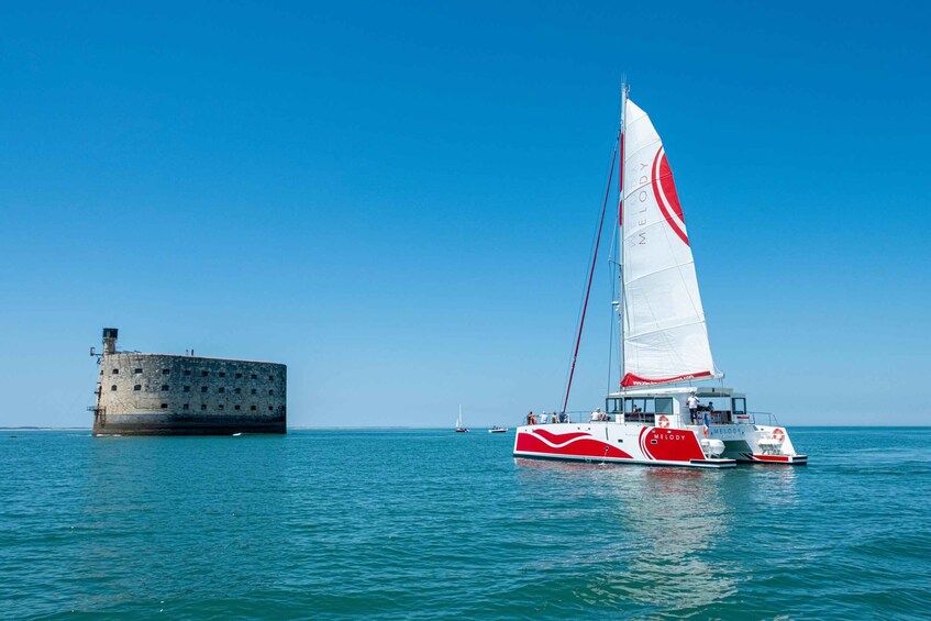 Boyardville : Fort Boyard by sail (1h30)