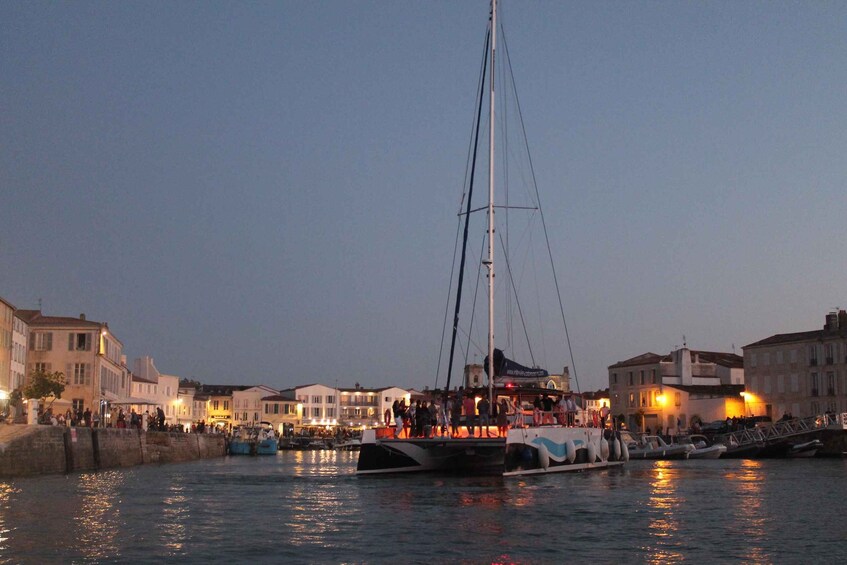 Picture 1 for Activity Saint-Martin-de-Ré : Sunset Catamaran Cruise (2h00)