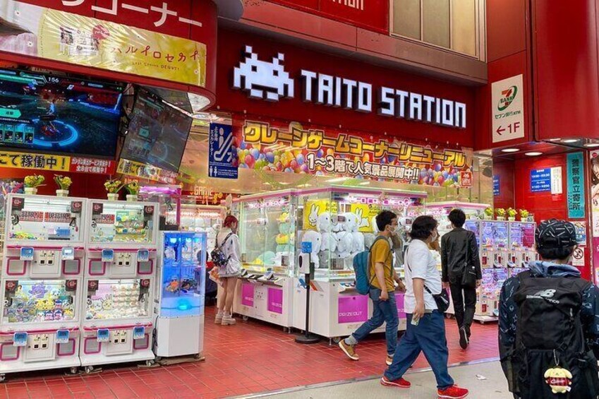 Claw Machine Tour in Tokyo 