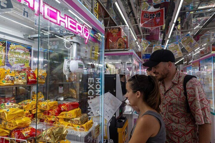 Claw Machine Tour in Tokyo 