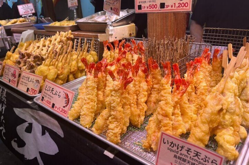 Tempura at Nishiki Market