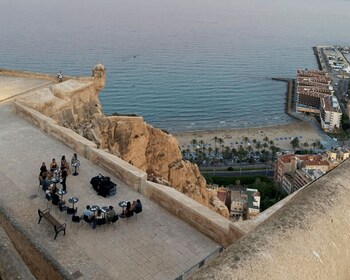 Alicante: degustación de vinos rosados del castillo de Santa Bárbara de Ali...