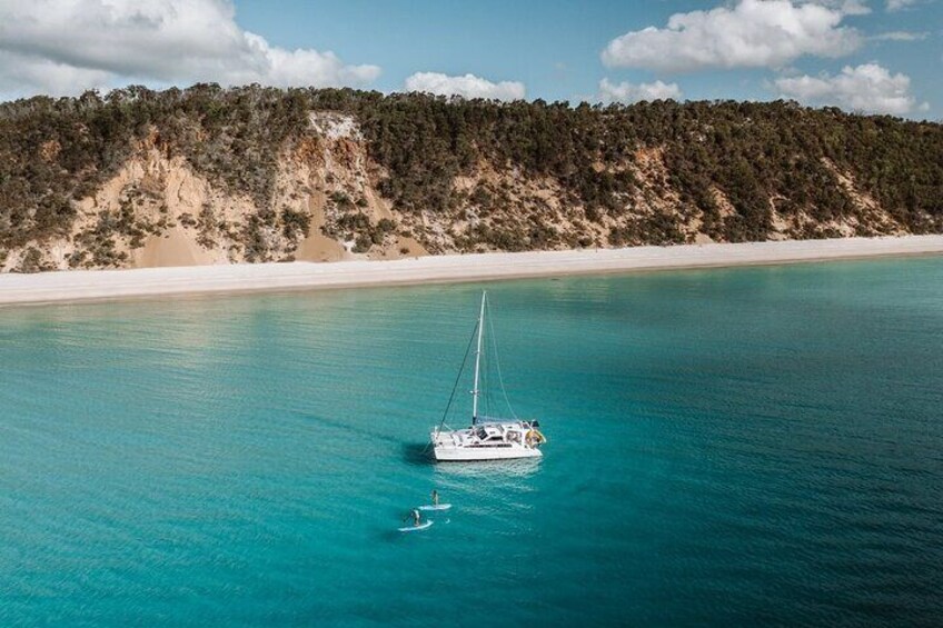 Full Day Skippered Charter Onboard K'gari Breeze