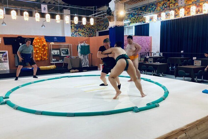 The Ochiizumi Stable Sumo Show Experience in Osaka