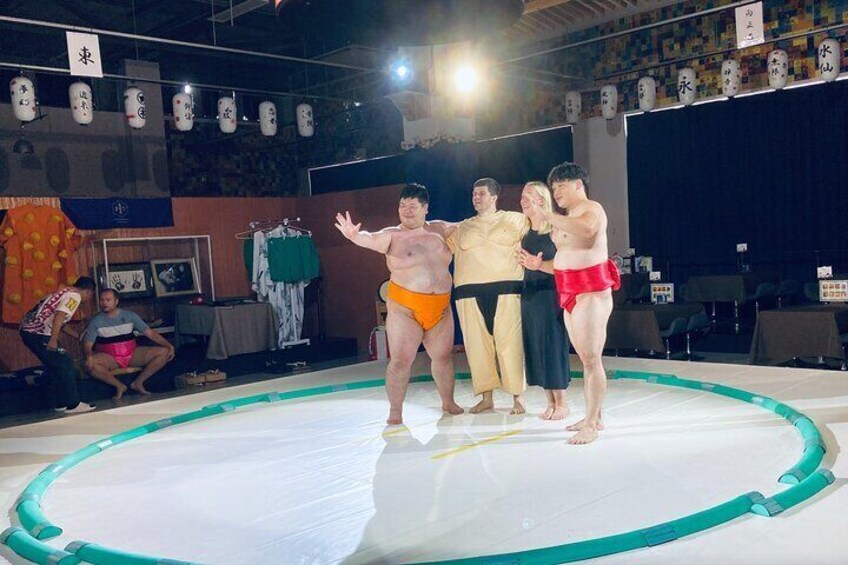 The Ochiizumi Stable Sumo Show Experience in Osaka