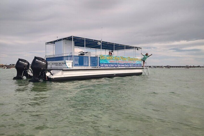 Leisure cruise to Crab Island