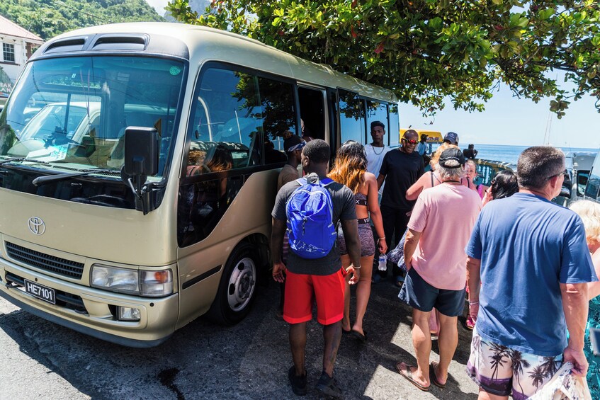 Soufriere to Rodney Bay Catamaran Transfer