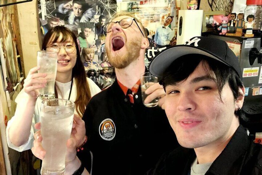 Osaka Underground Bar Hopping Tour 