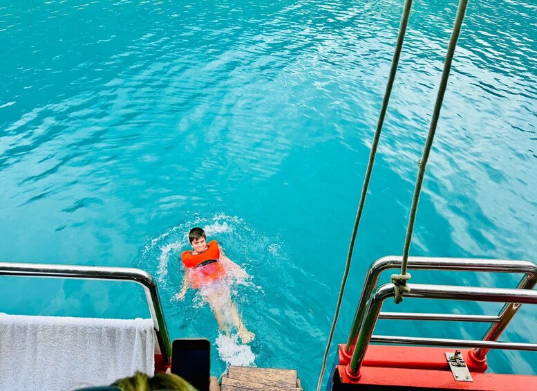 Picture 5 for Activity Thassos: Full-Day Cruise with BBQ, Wine, and Swim Stops