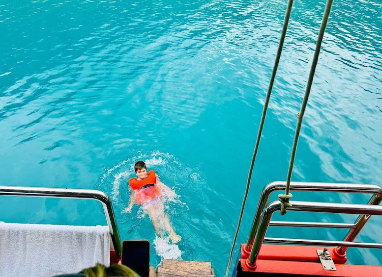 Picture 5 for Activity Thassos: Full-Day Cruise with BBQ, Wine, and Swim Stops