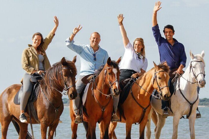 Horseback Riding in Gaio Rosario Beach Portugal