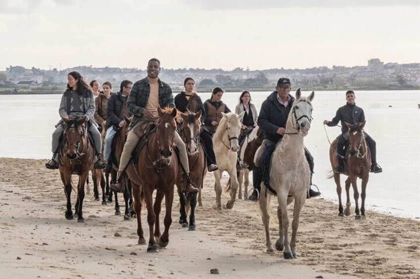 Horseback Riding in Gaio Rosario Beach Portugal