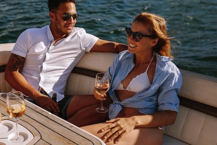 Private Romantic Dinner on a Yacht + 1 Night for 2 People