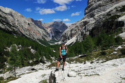 Exploring the Dolomites, one-day trekking in the mountains