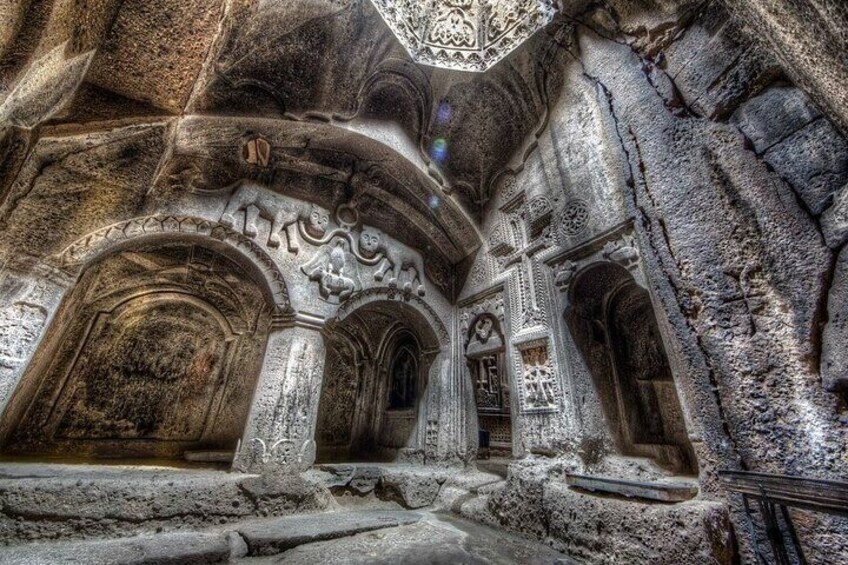 Geghard Monastery (4th century) UNESCO World Heritage Site