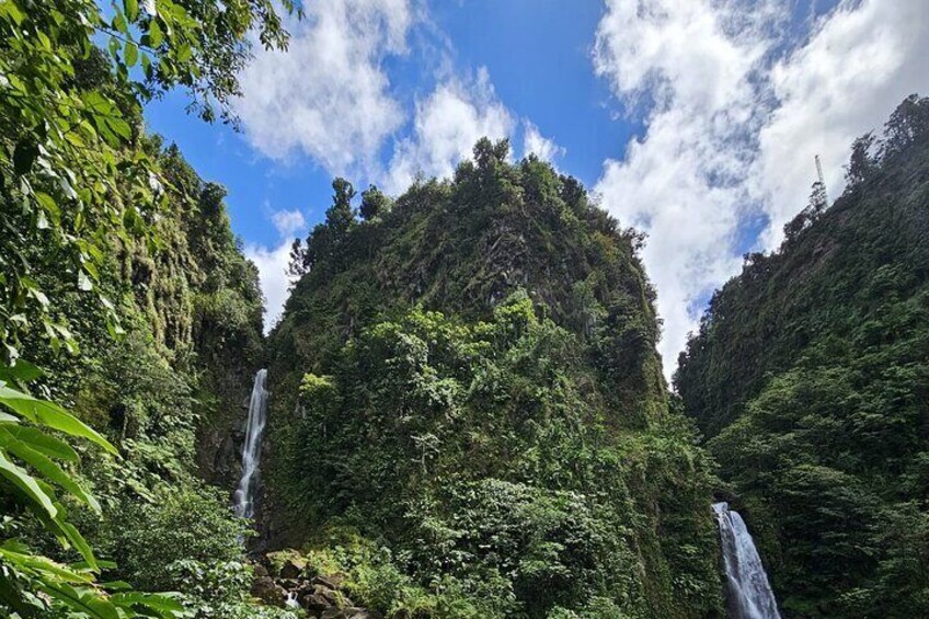 The Trafalgar Falls - twin waterfalls