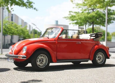 Berliini: 4-tuntinen tutustumiskierros VW Beetle avoautolla