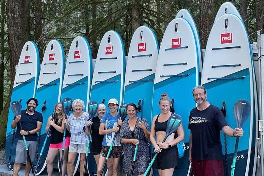 2-Hour Guided Paddleboard the pristine waters of Cowichan Lake