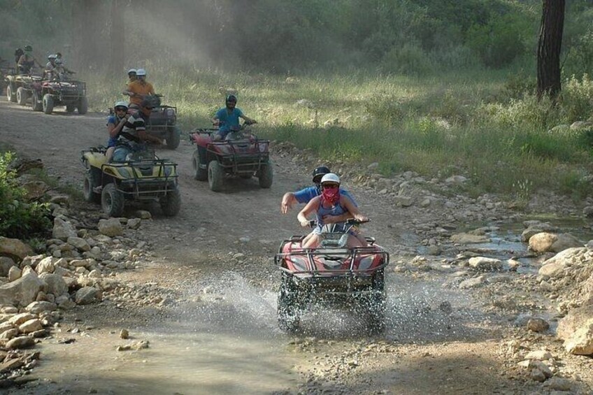 Quad Safari from Side