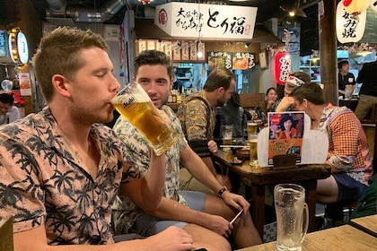 Deep Food Tour & Bar Hopping in Namba, Osaka