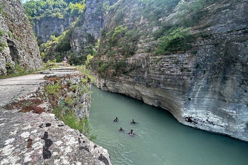 Shared Tour to Osumi Canyons and Bogova Waterfalls