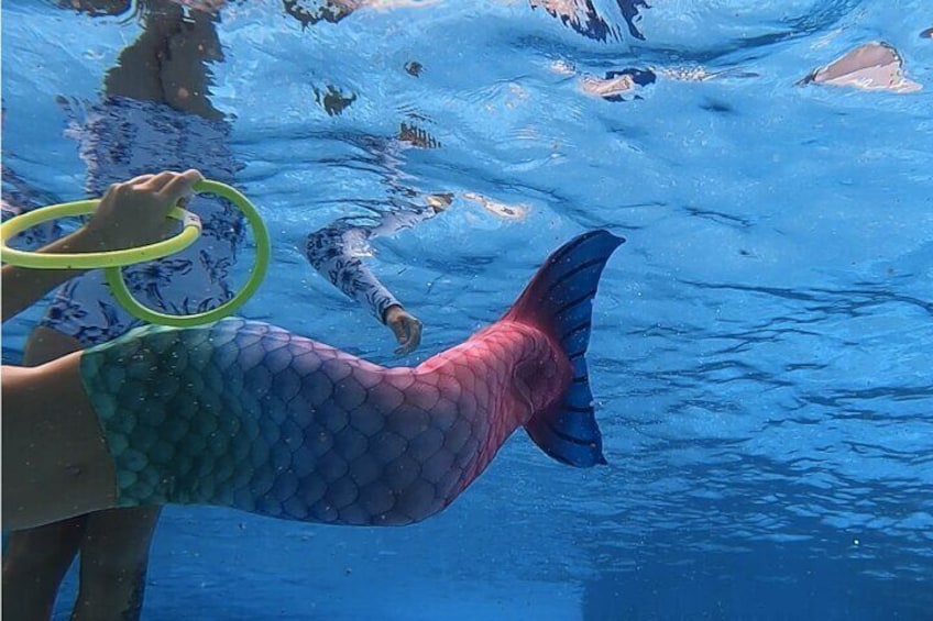 Mermaid child experience