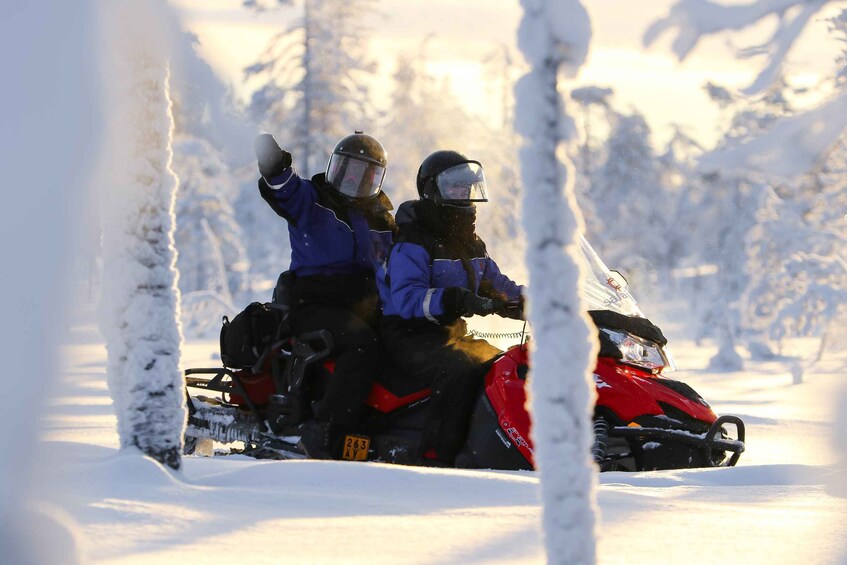 Picture 3 for Activity Levi: Easy Snowmobile Safari into the Nature