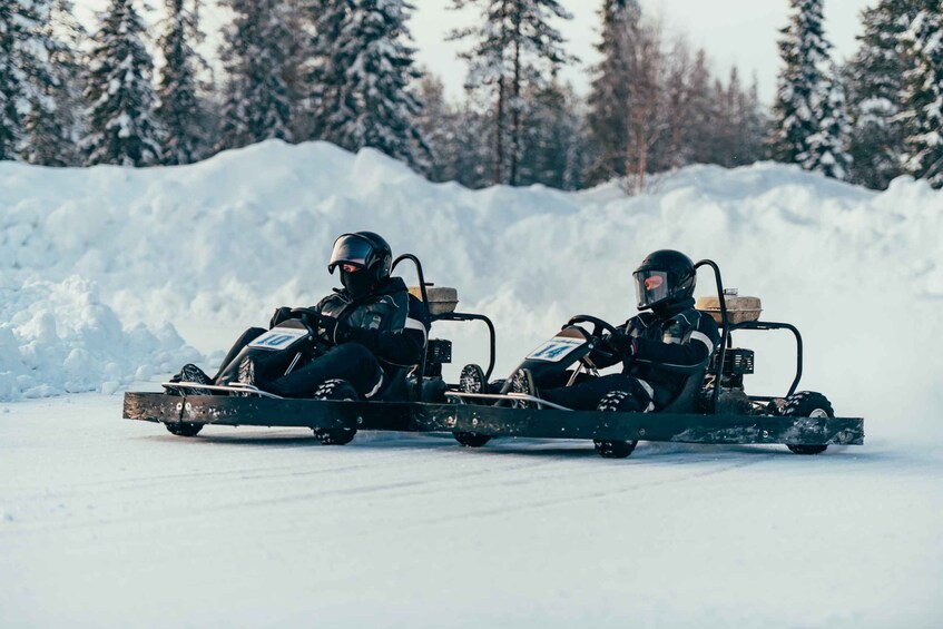 Picture 4 for Activity Sirkka: Levi Ice-Karting Experience with Optional Transfer