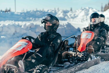 Sirkka: Levi Ice-Karting Experience with Optional Transfer