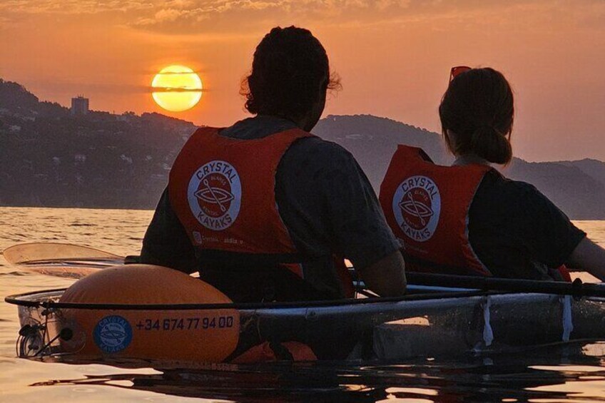 Transparent Kayak Sunrise Tour