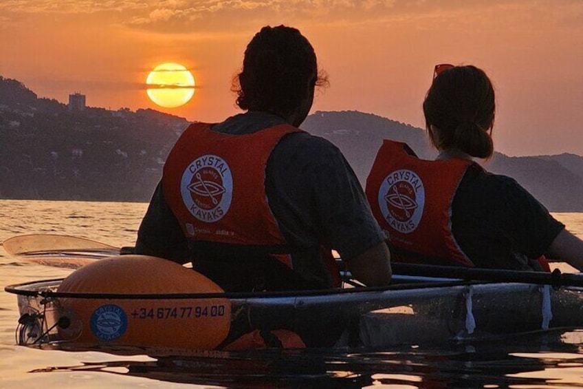 Transparent Kayak Sunrise Tour