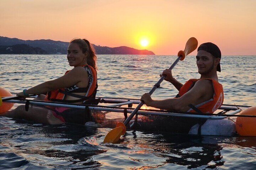 Transparent Kayak Sunrise Tour