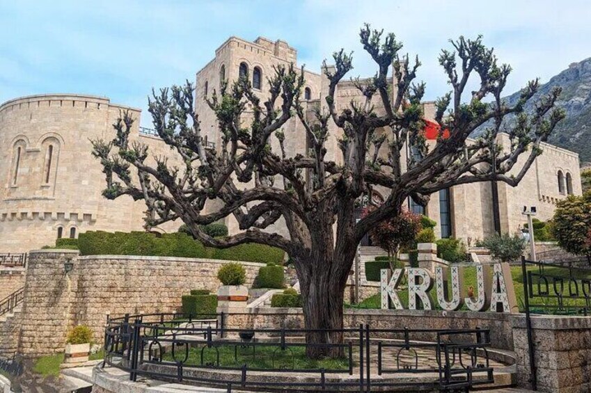 From Tirana and Durres, Kruja Old Bazaar and Castle Day Tour