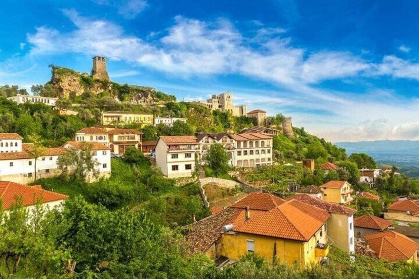 From Tirana and Durres, Kruja Old Bazaar and Castle Day Tour