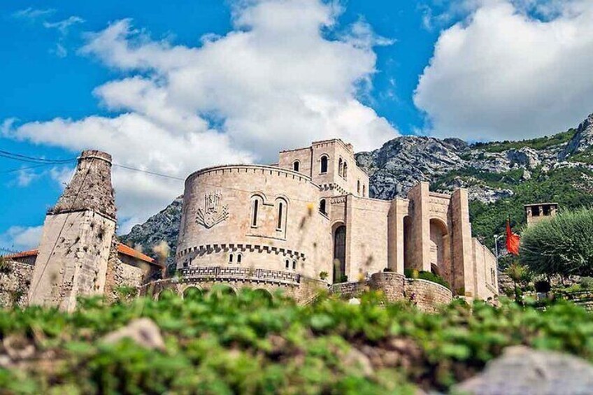 From Tirana and Durres, Kruja Old Bazaar and Castle Day Tour