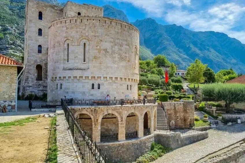 From Tirana and Durres, Kruja Old Bazaar and Castle Day Tour