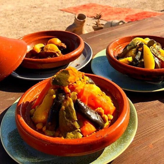 Picture 4 for Activity From Marrakech: Agafay Desert Camp Pool, Camel Ride, & Lunch