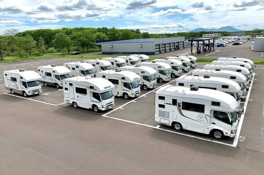 Luxury Camping Car rental in Hokkaido Adventure