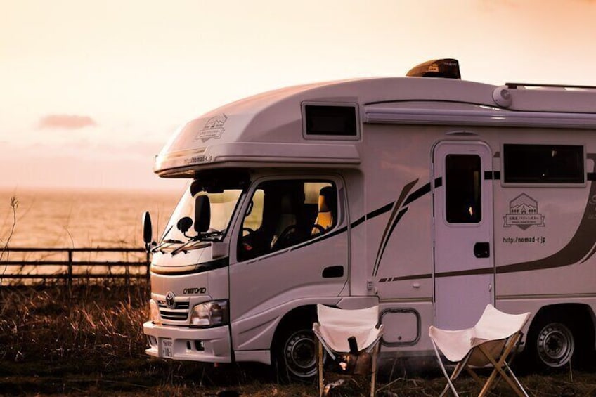 Luxury Camping Car rental in Hokkaido Adventure