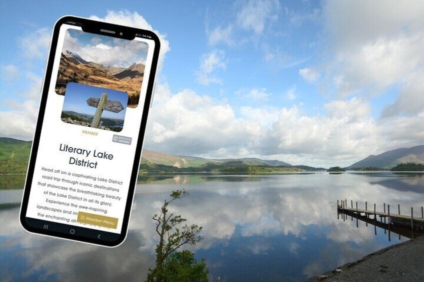 Literary Lake District Visit with Interactive Travel Guide