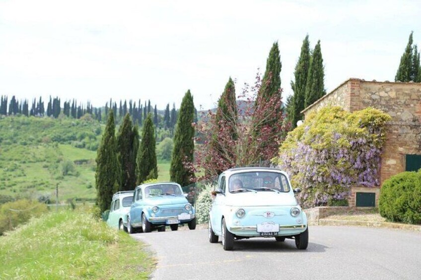 Chianti Classic Vintage Fiat 500 Tour