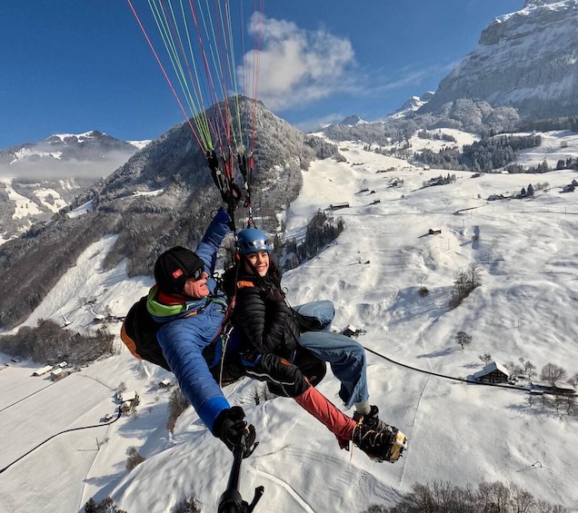 Picture 4 for Activity Luzern / Lucerne: Unique Tandem Paragliding Experience