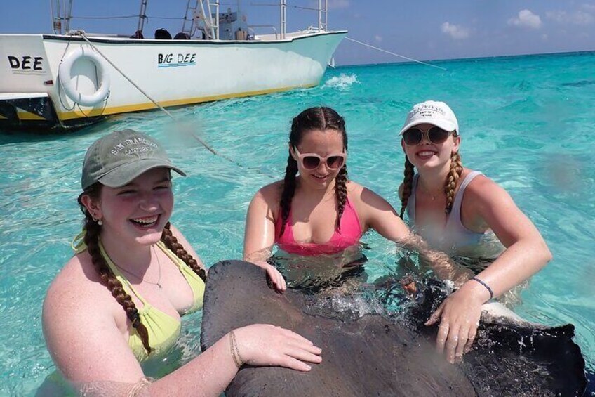 Stingray City Sandbar, Coral Gardens Snorkeling & Star Fish Point