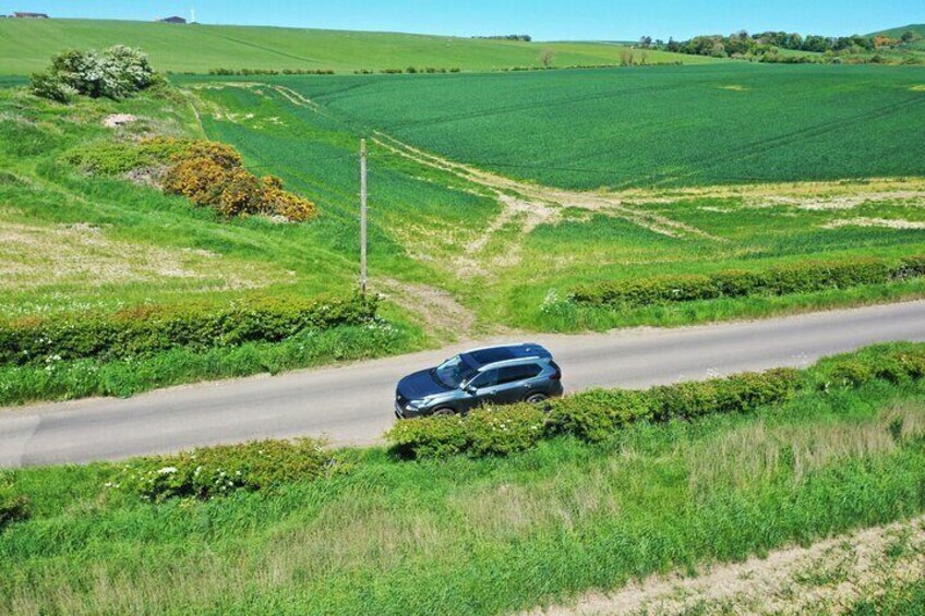 Take in Scotland's stunning views from our new Nissan X-Trail 4x4!