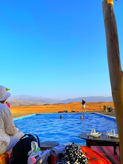 Picture 3 for Activity From Marrakech: Dinner in Agafay Desert with Sunset & Stars