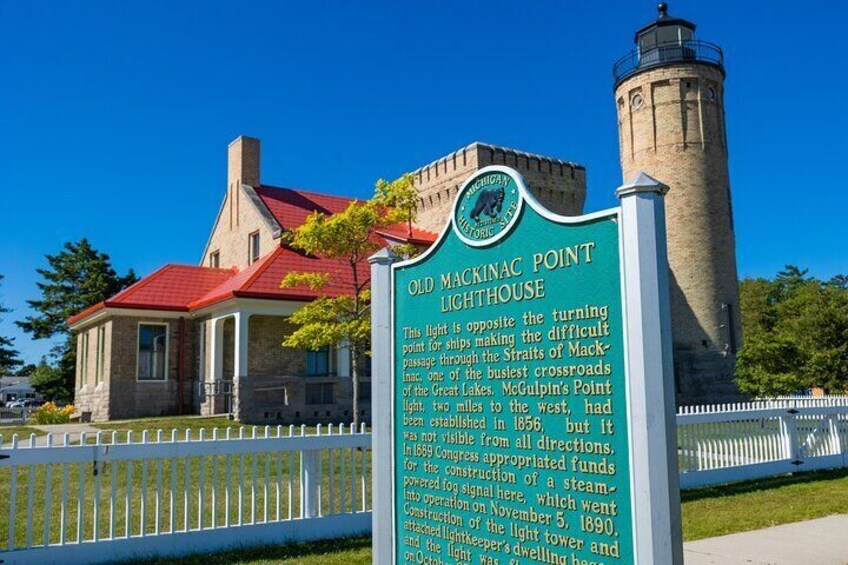 Admission Ticket to The old Mackinac Point Lighthouse