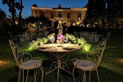 Romantic Dinner from Taormina with Vintage Car Tour