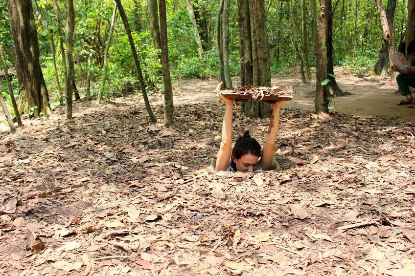 Shore Excursion Phu My Port Explore Cu Chi Tunnels Historical Sites Tour