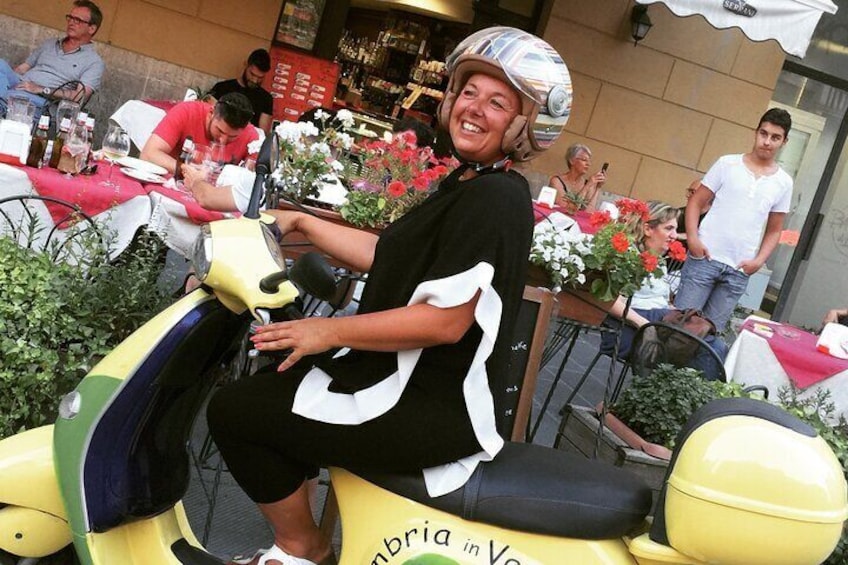 Tour Umbria in Vespa