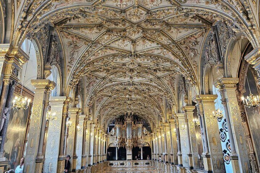 Main organ at Frederiksborg Palace 
